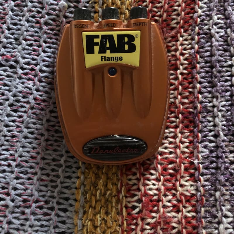 used 2000s Danelectro Fab Flange Copper - Effect Pedal