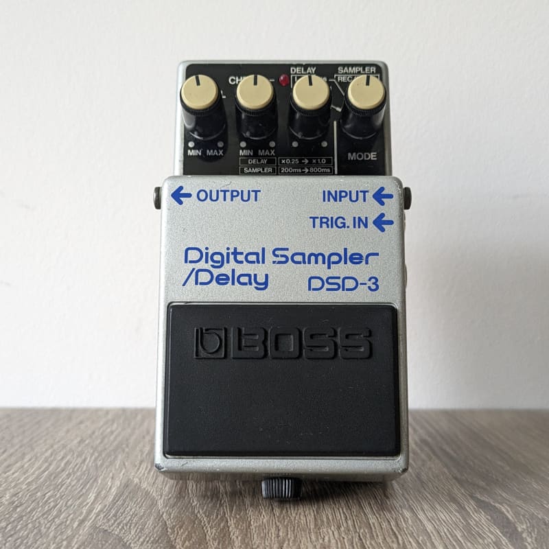 used 1986 - 1988 Boss DSD-3 Digital Sampler/Delay (Blue Label) Gray - Effect Pedal