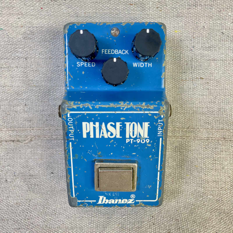 used 1970s Ibanez Phase Tone PT-909 Blue - Effect Pedal