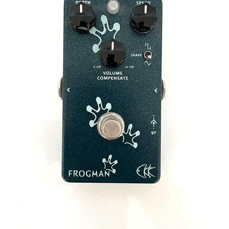 used 2010s CKK Frogman Optical Tremolo Green - Effect Pedal