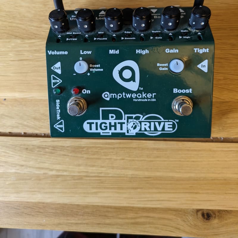 used 2010s Amptweaker Tight Drive Pro Green - Effect Pedal