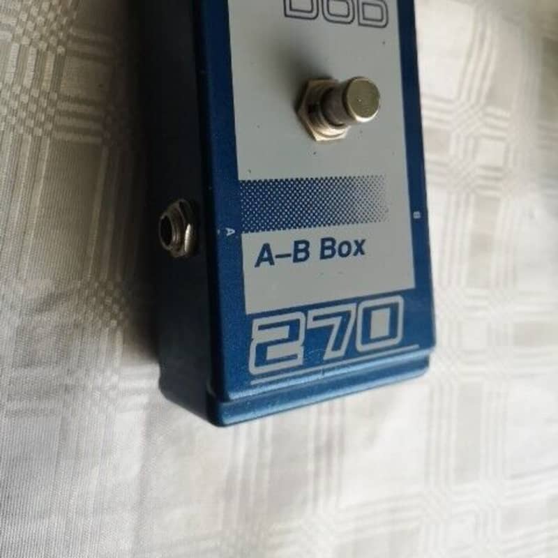 used 1970s DOD 270 A-B Box Gray - Effect Pedal