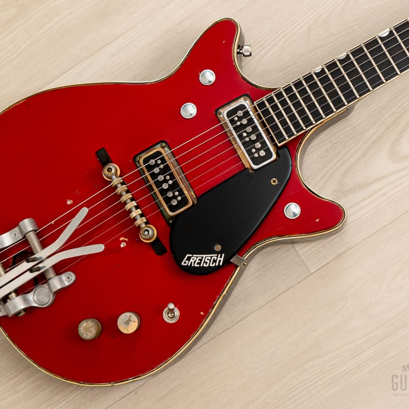 used 1962 Gretsch Jet Firebird 6131 Firebird Red - Effect Pedal