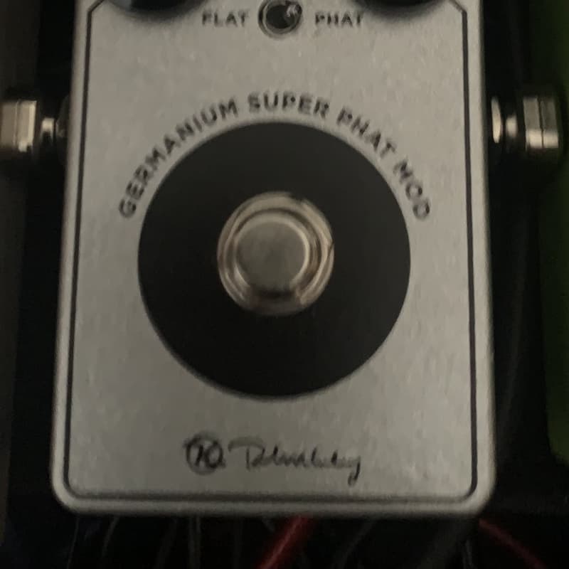 used 2017 - Present Keeley Germanium Super Phat Mod Overdrive Silver - Effect Pedal