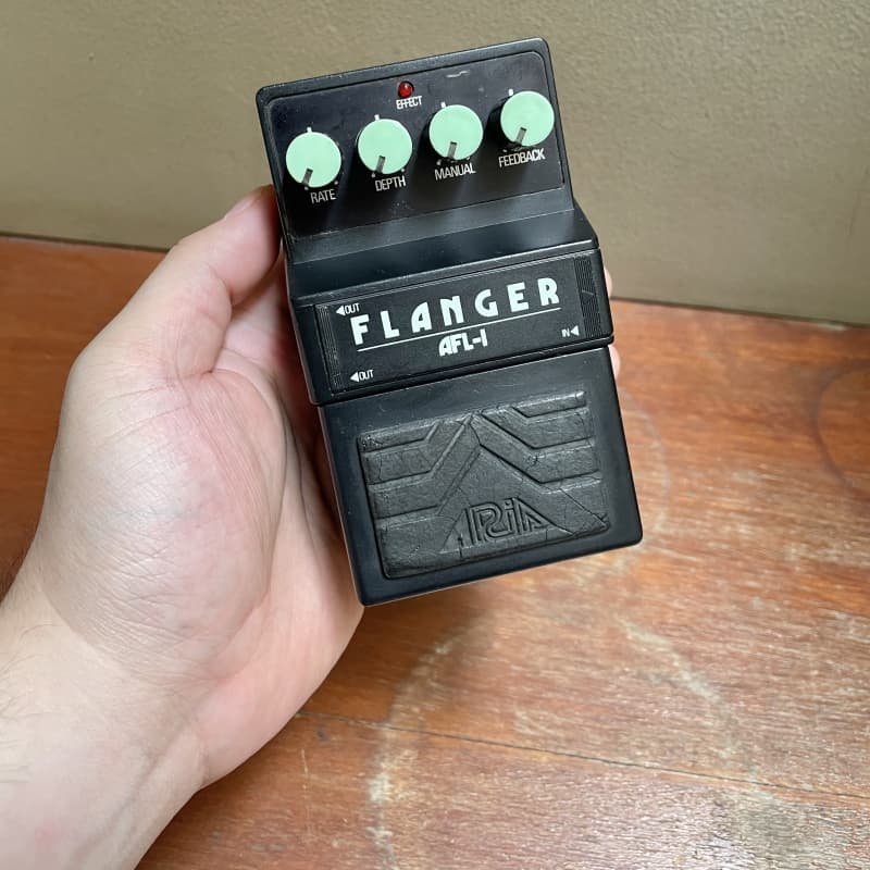 used 1980 Aria AFL-1 Flanger Black - Effect Pedal