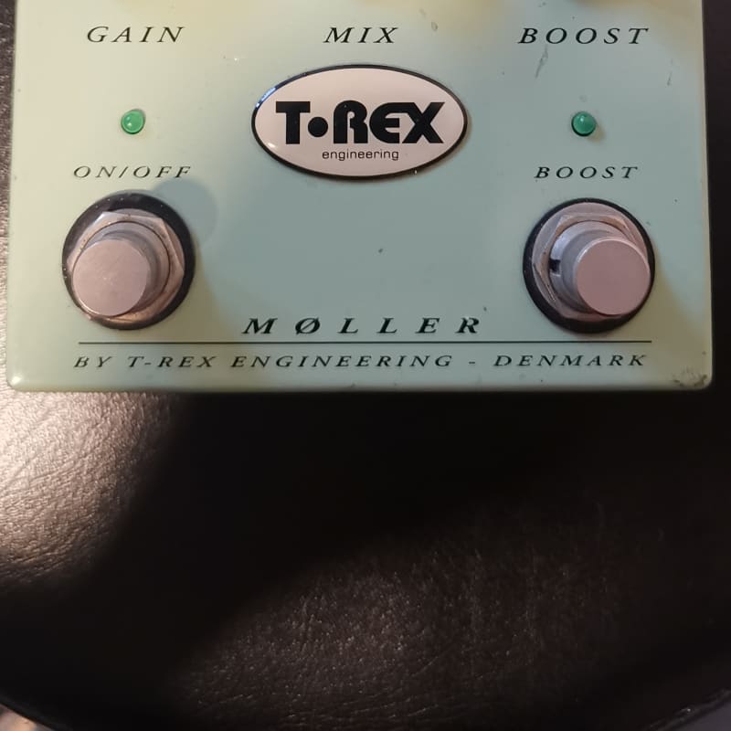 used 2000s T-Rex Moller Booster Seafoam Green – Effect Pedal