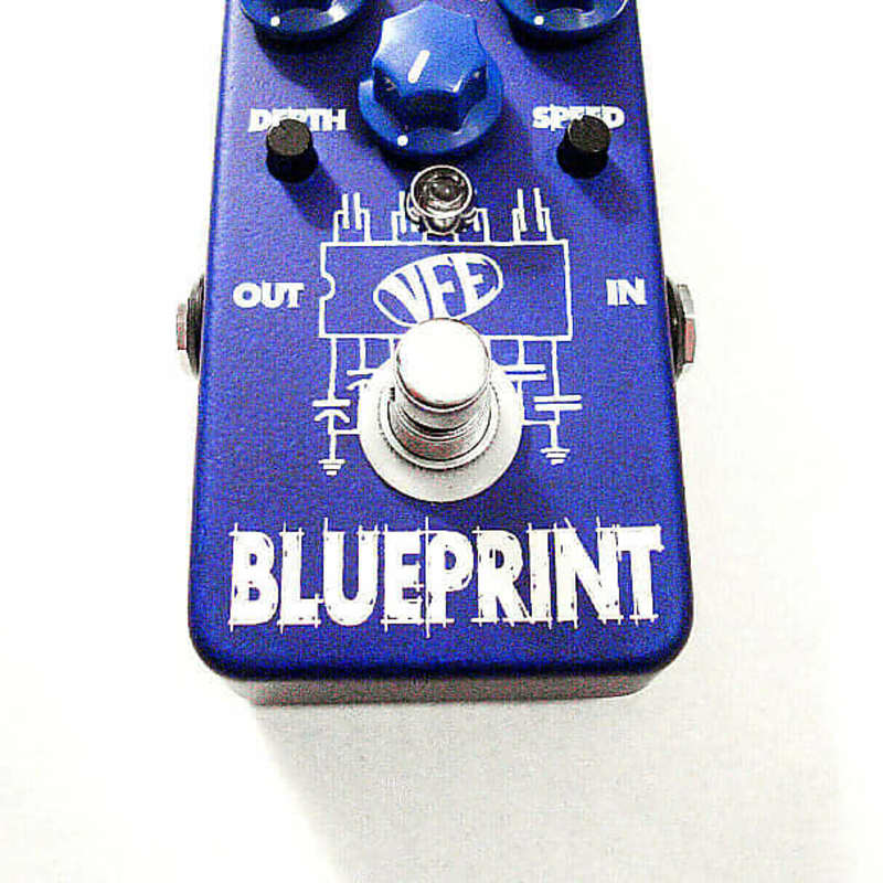 used 2010s VFE Blueprint Blue - Effect Pedal