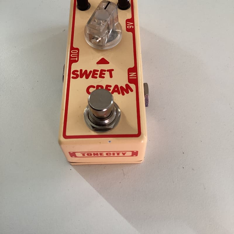 used 2010s Tone City Sweet Cream Cream Yellow - Effect Pedal