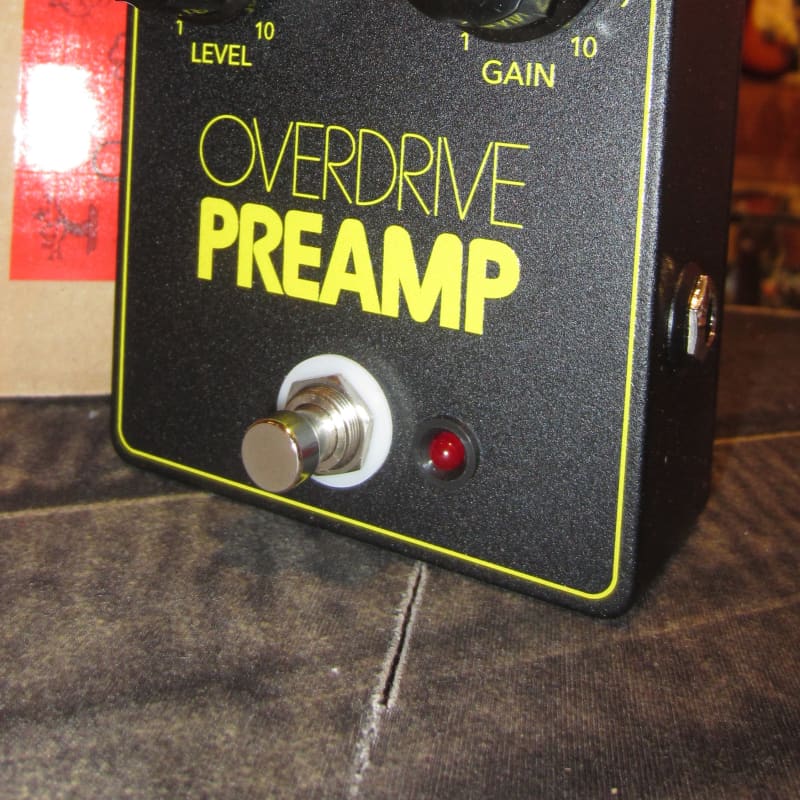 used JHS Overdrive Preamp Black & Yellow - Effect Pedal