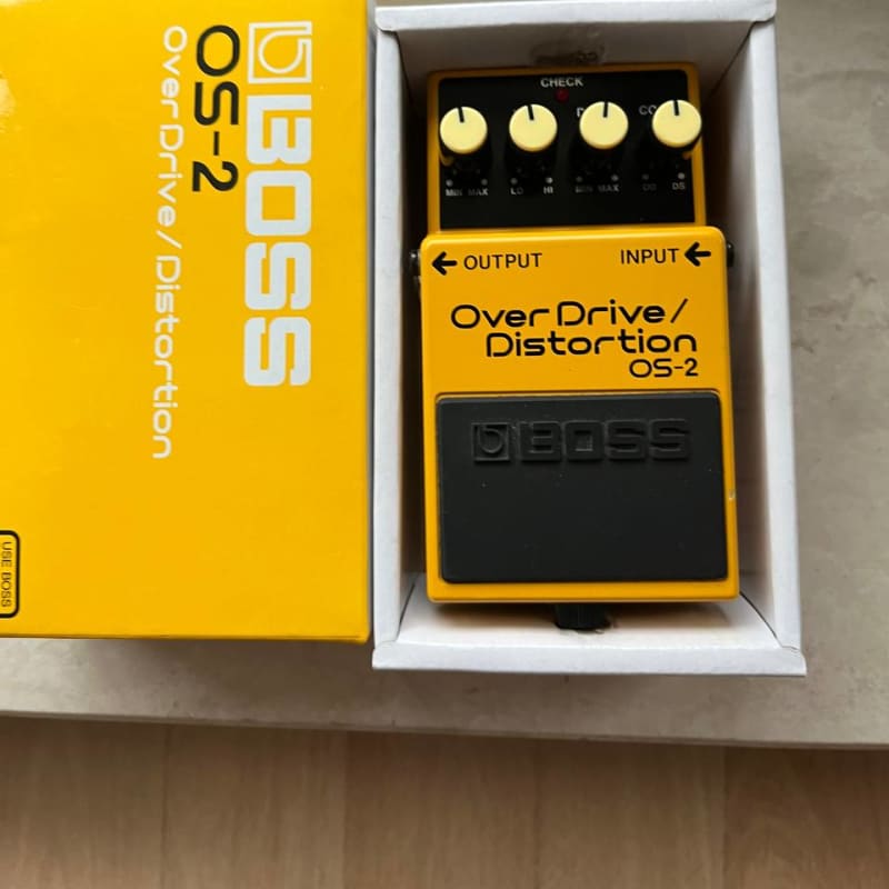 used 1990 - Present Boss OS-2 OverDrive/Distortion (Silver Label) Y... - Effect Pedal