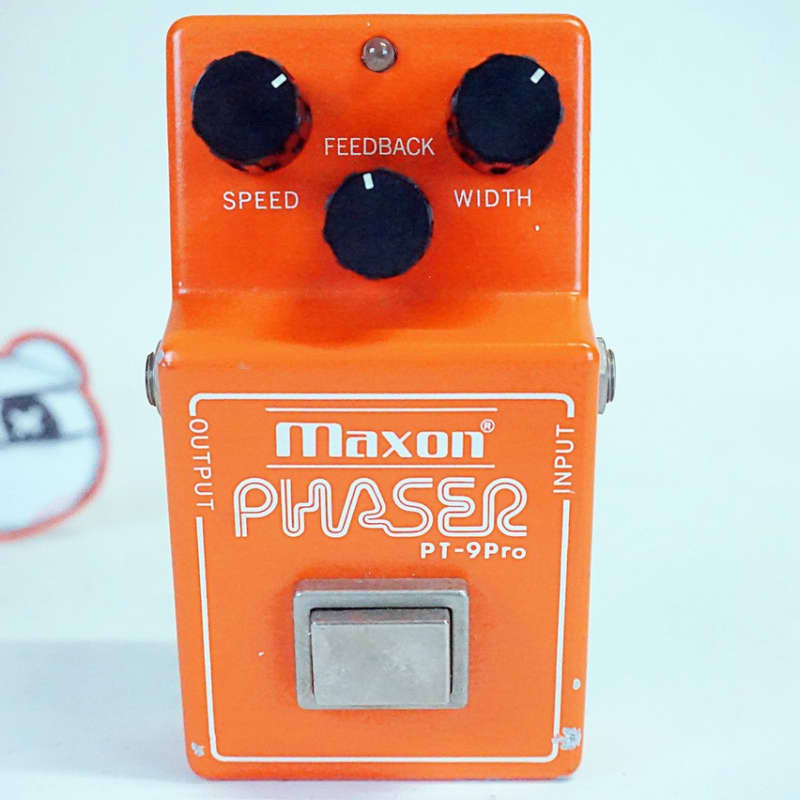 used 1980s Maxon PT-9 Pro Phaser Orange - Effect Pedal