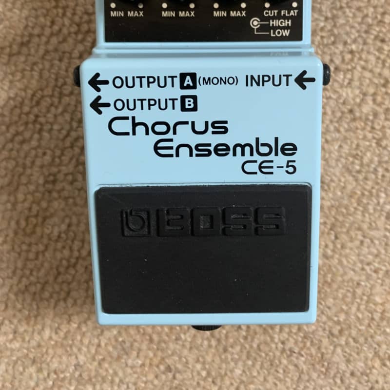 used Boss -5 Chorus Ensemble Pedal CE - Effect Pedal