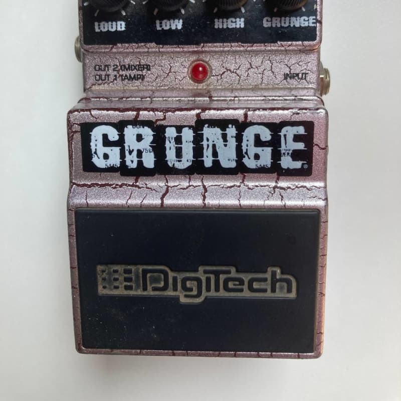 used 2010s DigiTech Grunge Distortion Purple - Effect Pedal