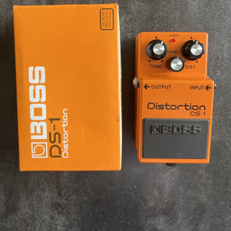 used 1994 - Present Boss DS-1 Distortion (Silver Label) Orange - Effect Pedal