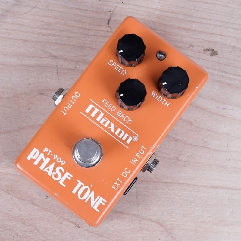 used 1970s Maxon Phase Tone PT-909 Orange - Effect Pedal