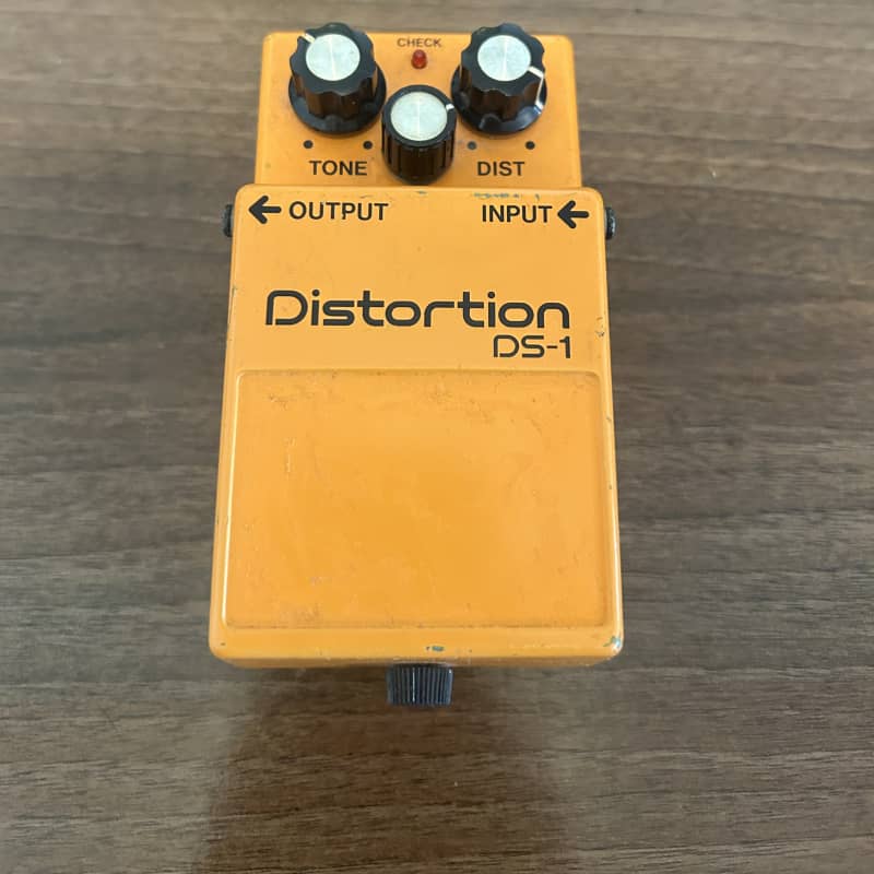 used 1988 - 1994 Boss DS-1 Distortion (Black Label) Orange - Effect Pedal