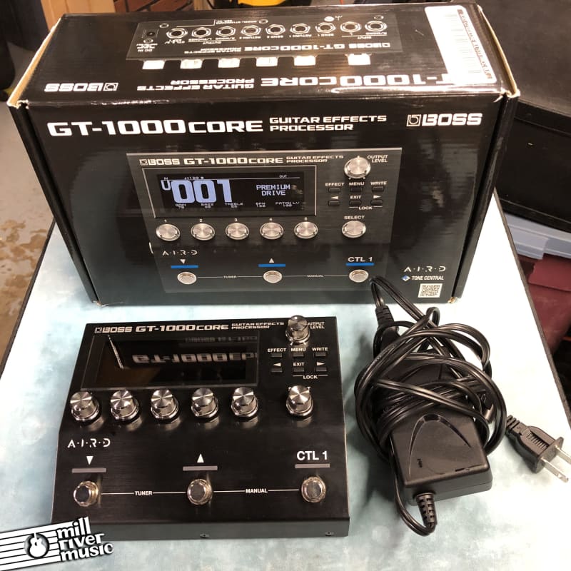 used Boss GT-1000CORE Black - Effect Pedal