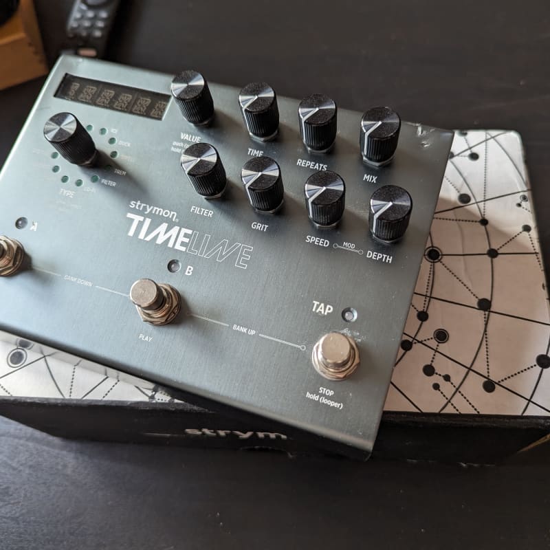 used 2011 - Present Strymon TimeLine Delay Silver - Effect Pedal