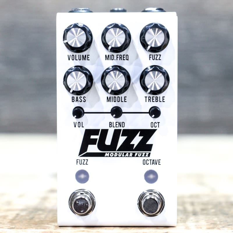 used Jackson Audio Monochrome Modular Fuzz White - Effect Pedal