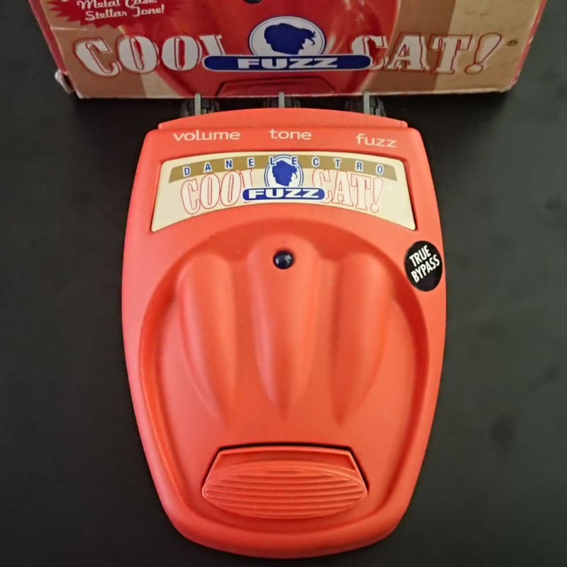 used 2010s Danelectro Cool Cat Fuzz Orange - Effect Pedal