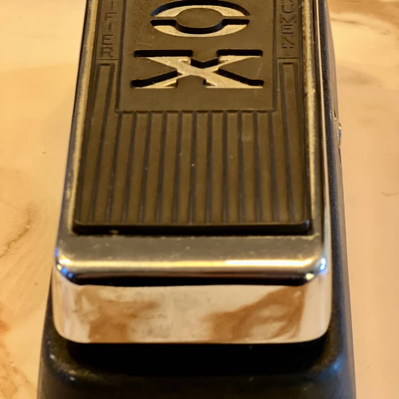 used Late 90 s Vox V847 Wah Black / Chrome - Effect Pedal