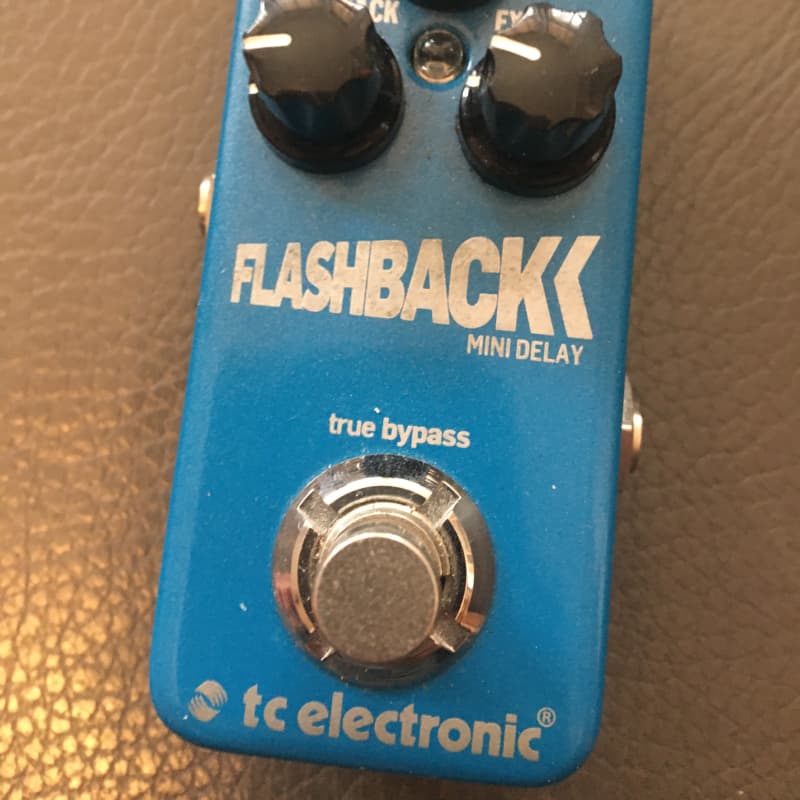 used 2014 - 2020 TC Electronic Flashback Mini Delay Blue - Effect Pedal