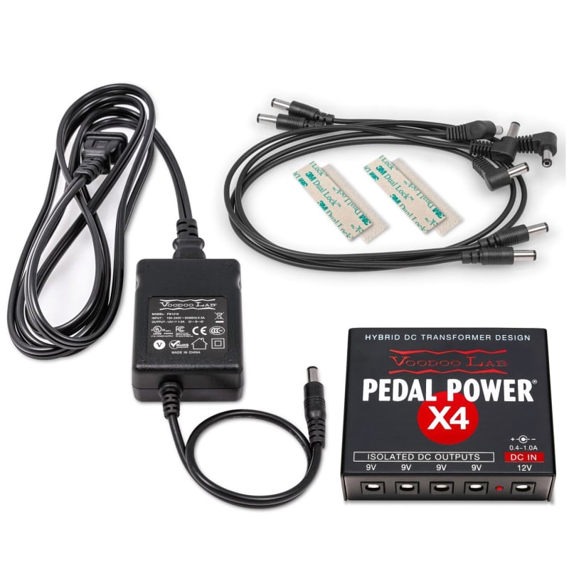 used 2010s Voodoo Lab Pedal Power X4 Black - Effect Pedal