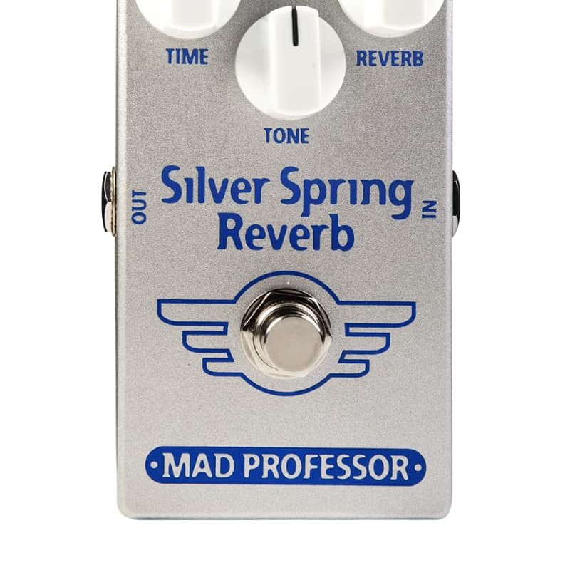 new 2010s Mad Professor Silver Spring Reverb Silver - Effect Pedal