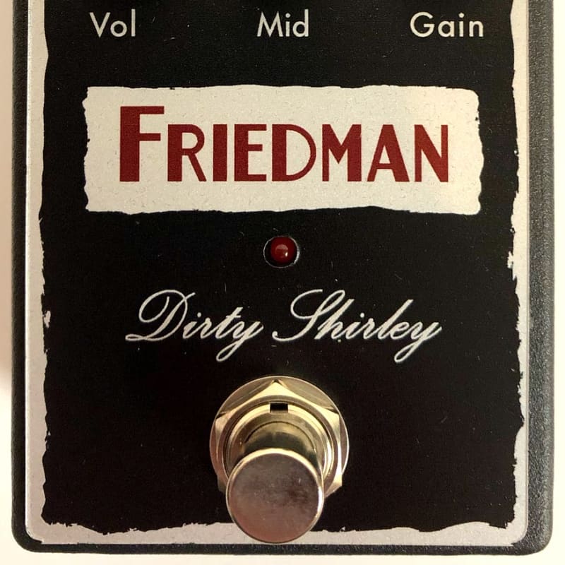 used 2010s Friedman Dirty Shirley Overdrive Black - Effect Pedal