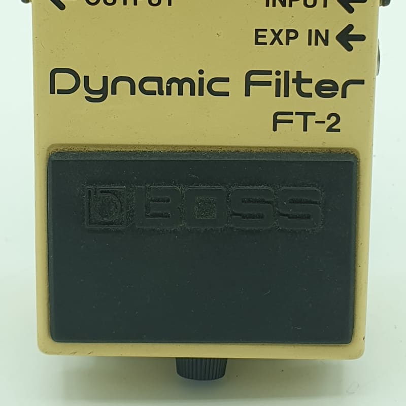 used 1989 Boss FT-2 Dynamic Filter (Black Label) Yellow - Effect Pedal