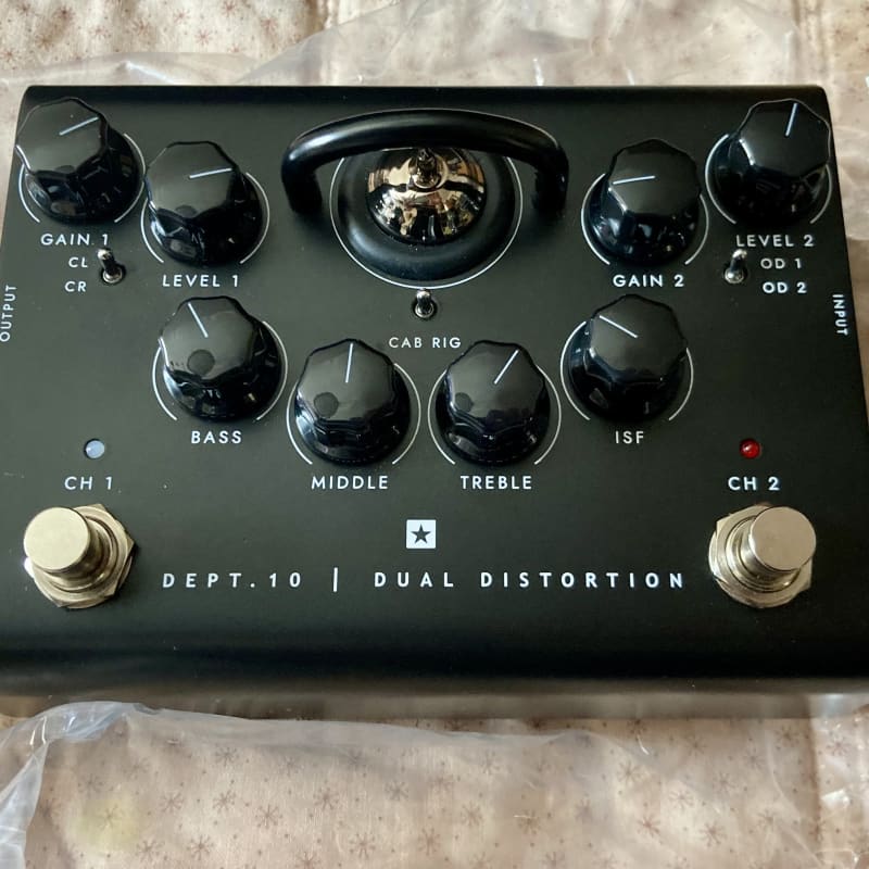 used 2021 Blackstar Dept. 10 Dual Distortion Black - Effect Pedal