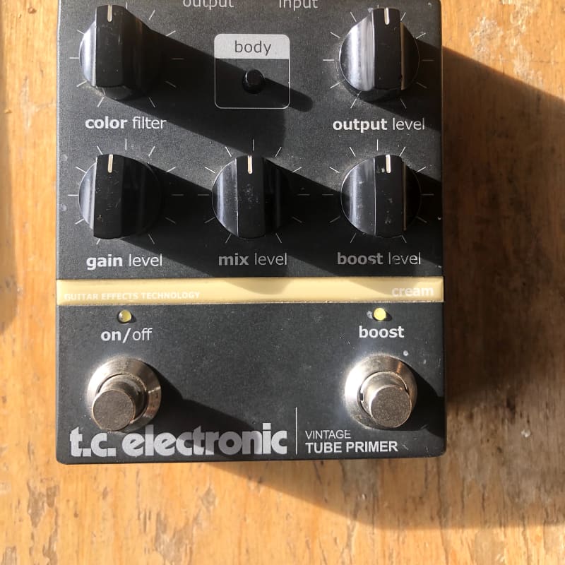 used TC Electronic Vintage Tube Primer Overdrive Black - Effect Pedal