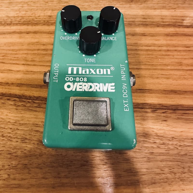 used 1979 - 1980 Maxon OD-808 Green - Effect Pedal