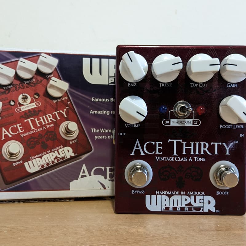 used 2010s Wampler Ace Thirty Red - Effect Pedal