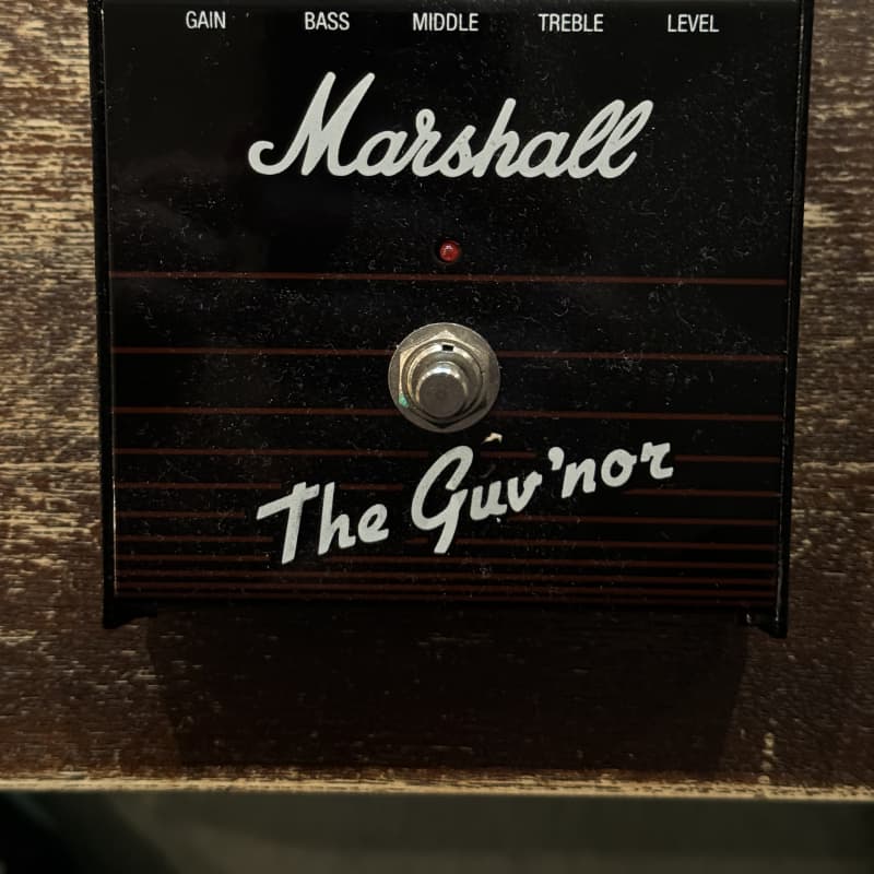 used 2023 - Present Marshall The Guv'nor Reissue Black - Effect Pedal