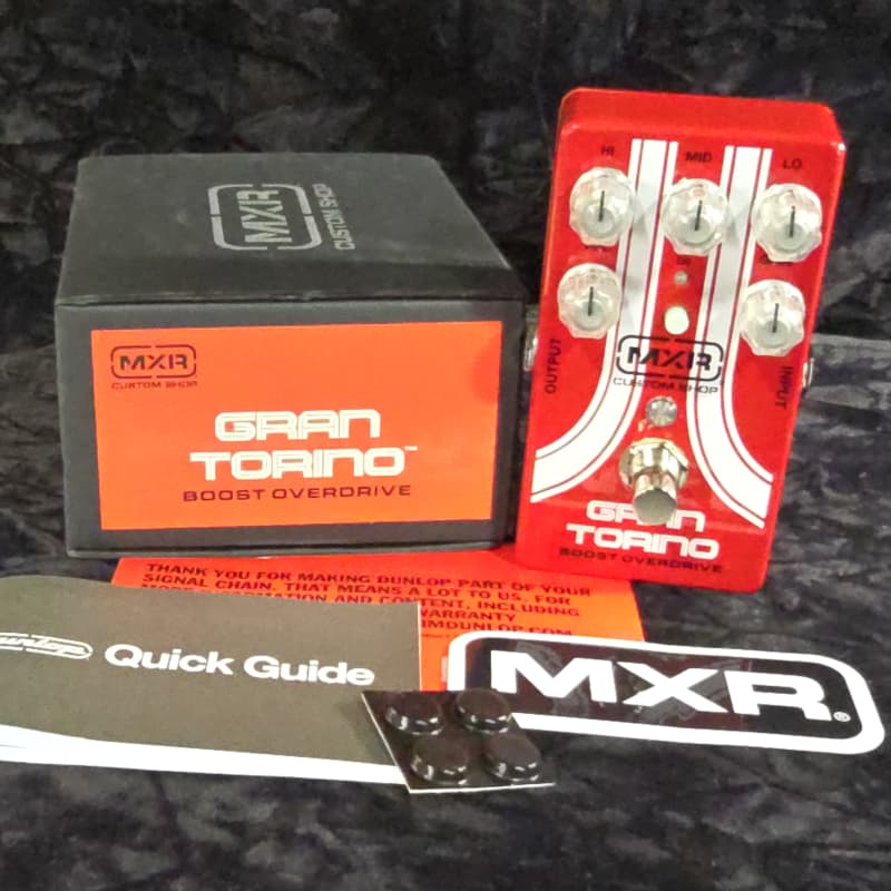 used 2024 - Present MXR CSP033G Gran Torino Boost Overdrive Red / W... - Effect Pedal