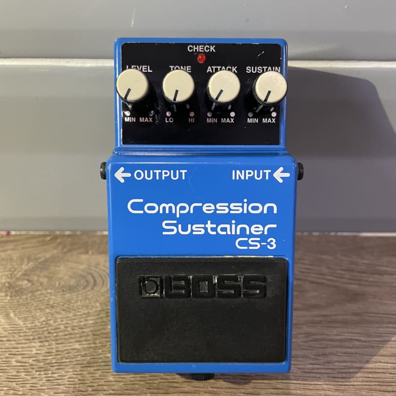 used 1997 - Present Boss CS-3 Compression Sustainer (Silver Label) ... - Effect Pedal