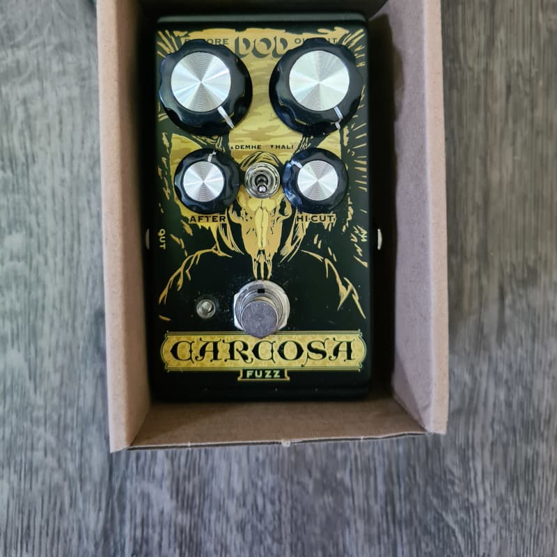 used 2010s DOD Carcosa Fuzz Black - Effect Pedal