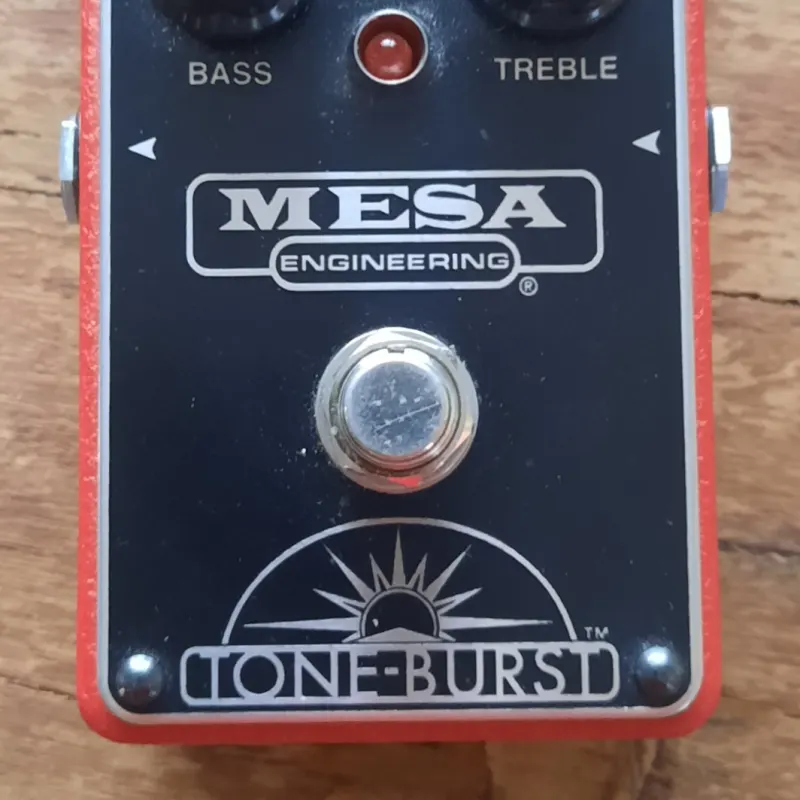 used 2010s Mesa Boogie Tone Burst Red & Black Steel - Effect Pedal