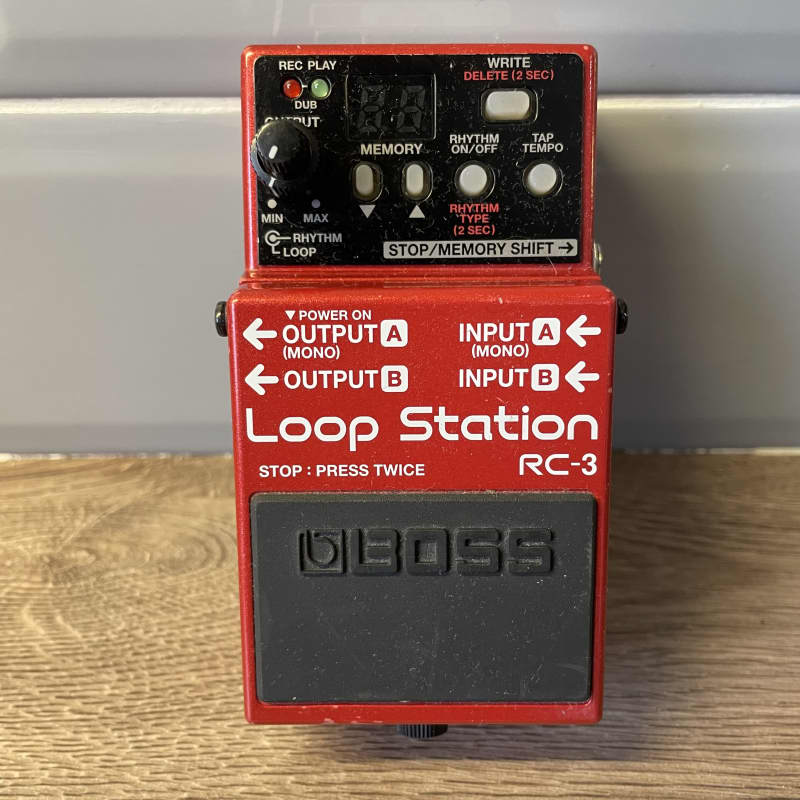 used 2011 - Present Boss RC-3 Loop Station Red - Effect Pedal