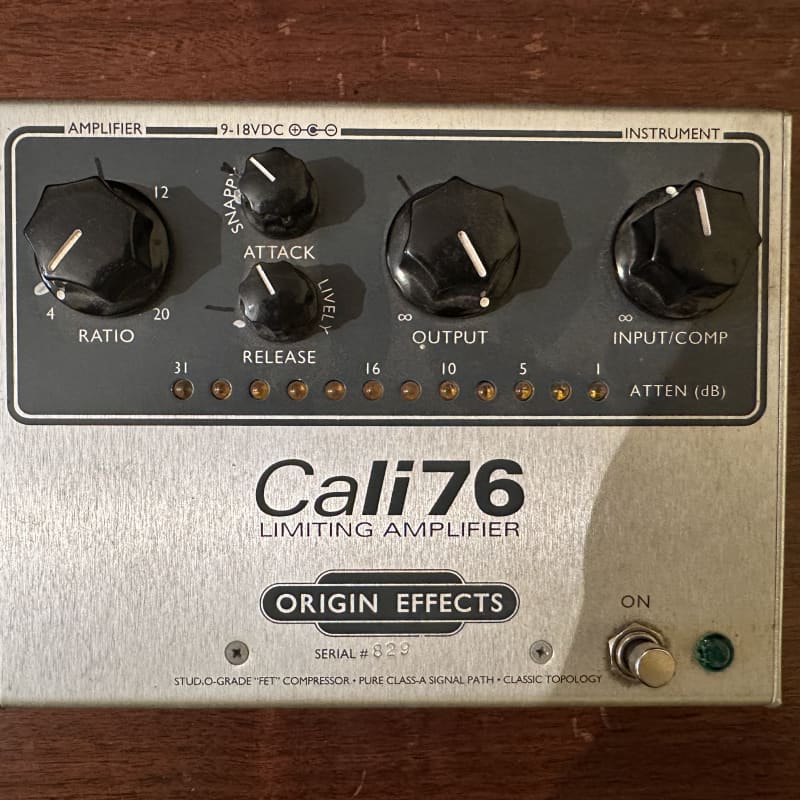 used 2015 Origin Effects Cali76-TX Limiting Amplifier (first Run) S... - Effect Pedal