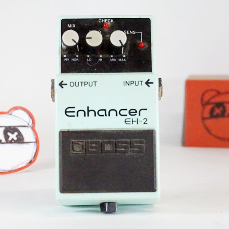 used 1991 Boss EH-2 Enhancer (Silver Label) Light Blue - Effect Pedal