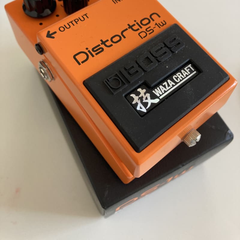 used 2022 - Present Boss DS-1W Distortion Waza Craft Orange - Effect Pedal