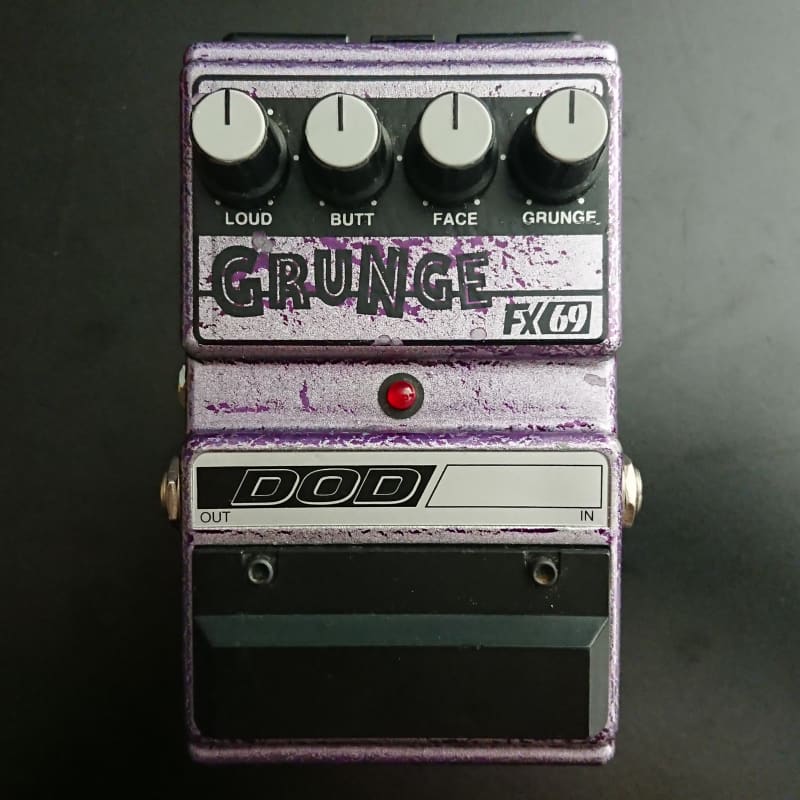 used 1990s DOD FX69 Grunge Distortion Purple - Effect Pedal