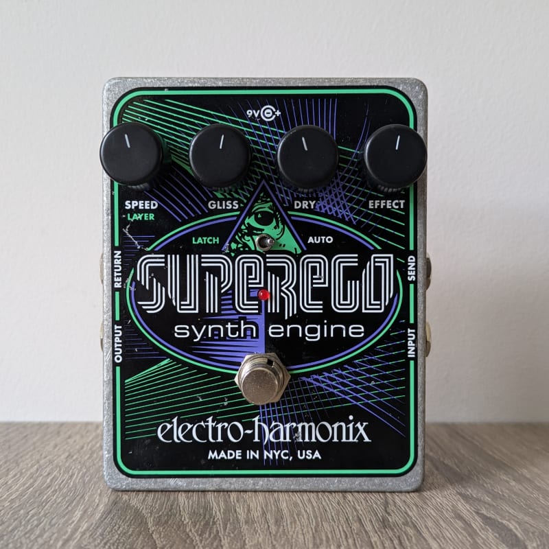 used 2012 – Present Electro-Harmonix Superego Synth Engine Black / … – Effect Pedal