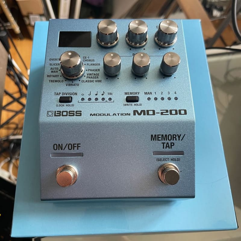 used 2019 - Present Boss MD-200 Modulation Multi-Effect Blue - Effect Pedal