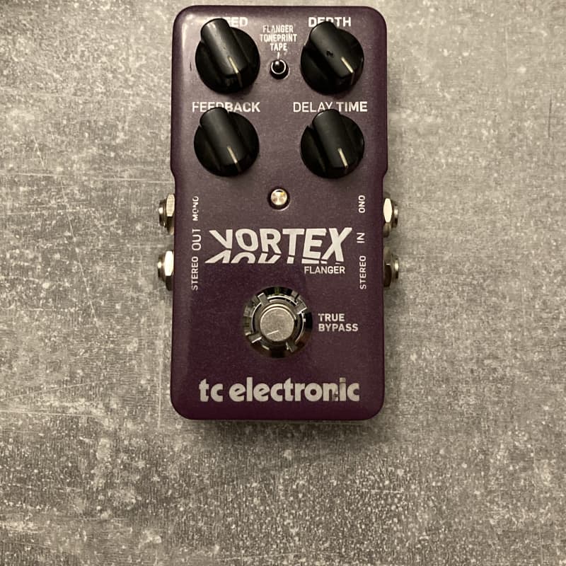 used 2011 - Present TC Electronic Vortex Flanger Purple - Effect Pedal