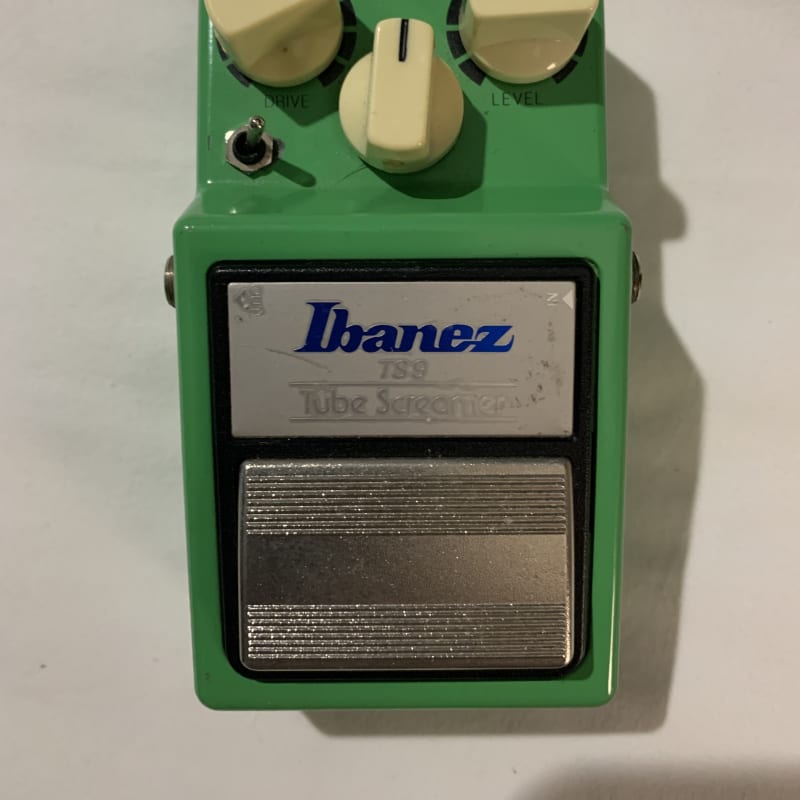 used Ibanez TS-9 Tube Screamer Overdrive Modded Guitar Pedal Green - Effect Pedal