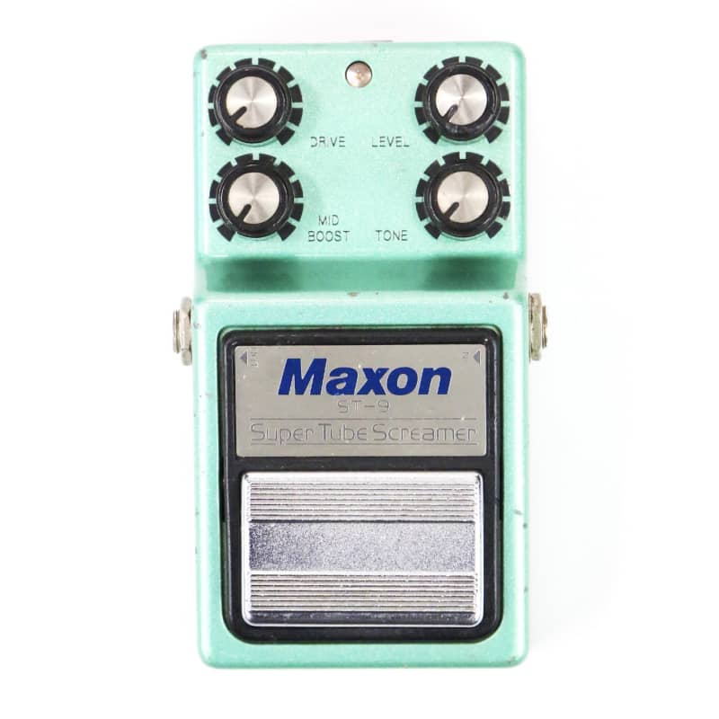 used 1983 Maxon ST-9 Super Tube Screamer Green Metallic - Effect Pedal