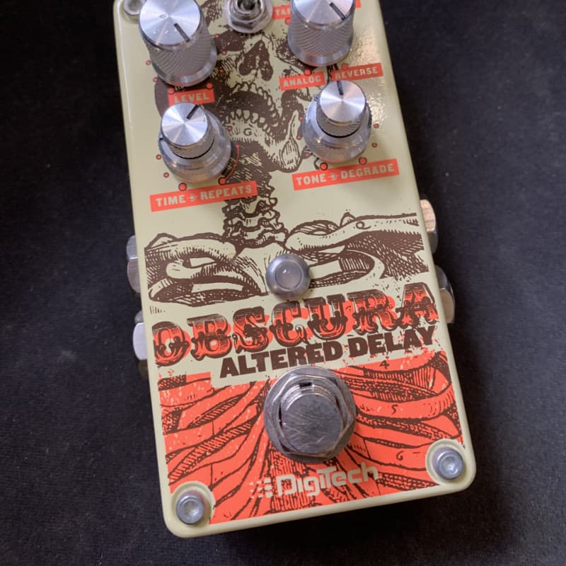 used 2015 DigiTech Obscura Altered Delay White - Effect Pedal